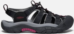 Keen Women's Newport H2 Sandals Size 10.5 In Black Raspberry Wine