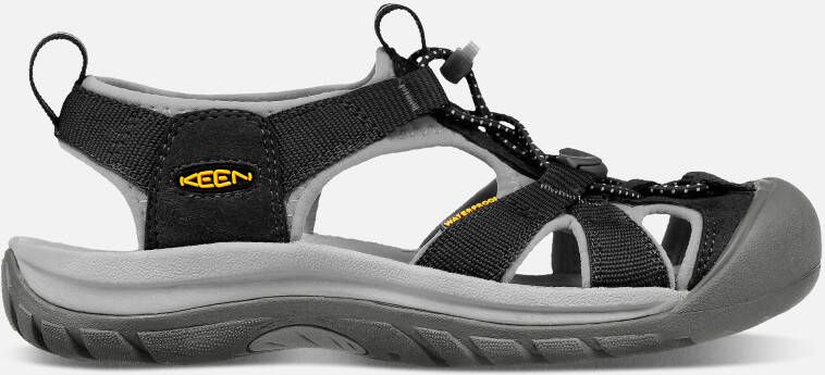 Keen Women's Venice H2 Sandals Size 8.5 In Black Neutral Grey