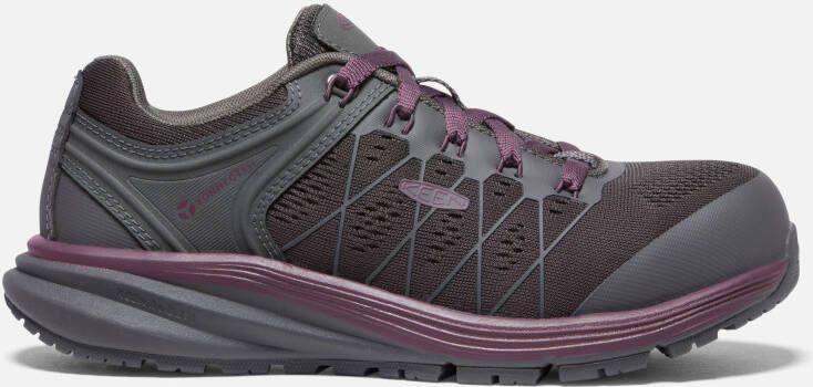 Keen Women's Vista Energy ESD (Carbon-Fiber Toe) Shoes Size 8.5 Wide In Magnet Prune Purple