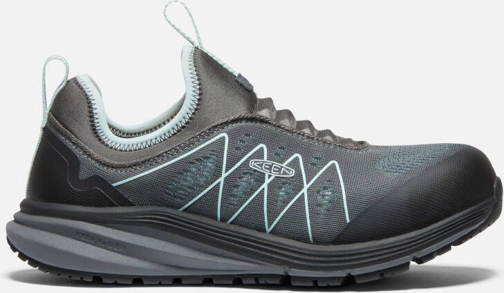 Keen Women's Vista Energy Shift (Carbon-Fiber Toe) Shoes Size 6.5 Wide In Steel Grey Blue Glass