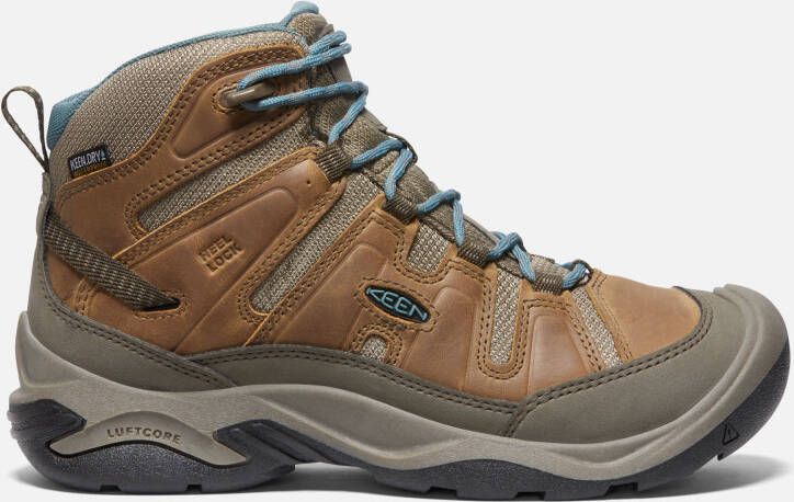 Keen Women's Waterproof Circadia Boot Size 8 In Toasted Coconut North Atlantic