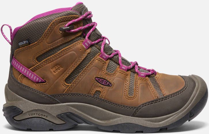 Keen Women's Waterproof Circadia Boot Size 10.5 In Syrup Boysenberry