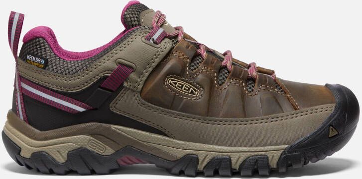 Keen Women's Waterproof Hiking Shoes Targhee III 9 Weiss Boysenberry