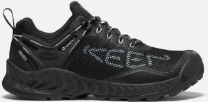 Keen Women's Waterproof Nxis Evo Shoe Size 10.5 In Black Cloud Blue