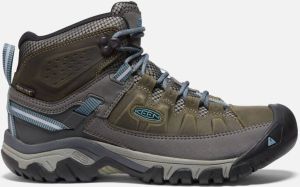 Keen Women's Waterproof Targhee III Mid Boots Size 10.5 In Magnet Atlantic Blue