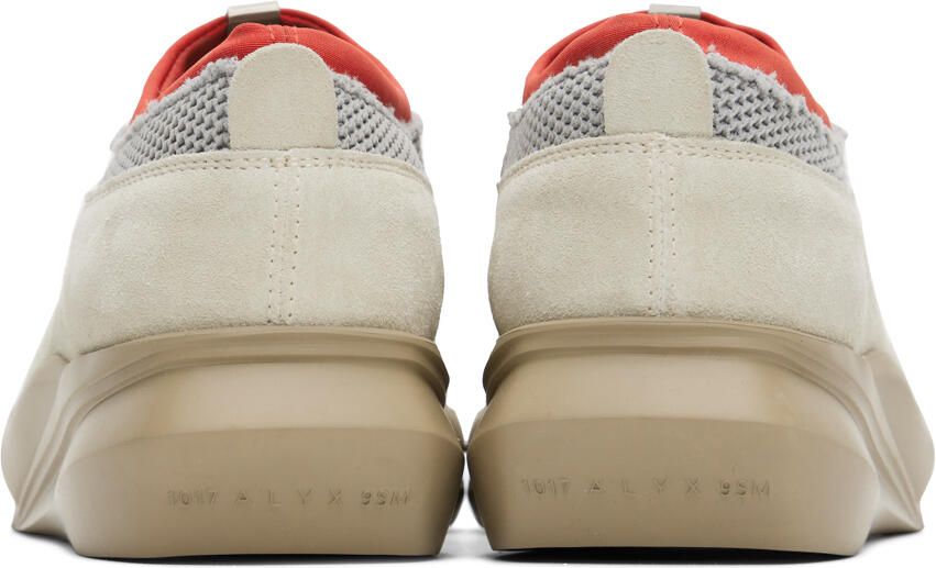 1017 ALYX 9SM Beige & Red Mono Sneakers