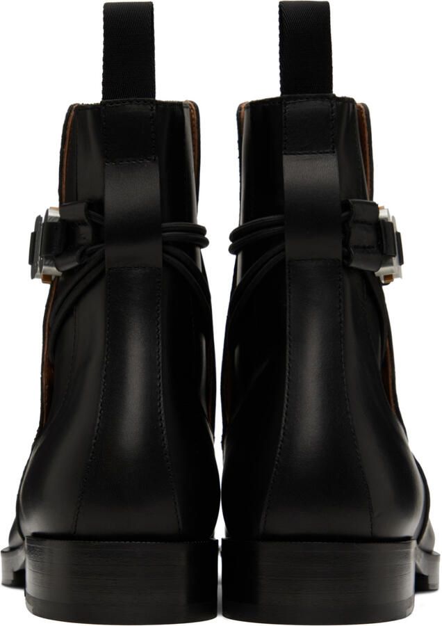 1017 ALYX 9SM Black Buckle Chelsea Boots - Picture 3