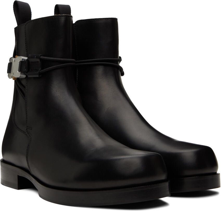 1017 ALYX 9SM Black Buckle Chelsea Boots