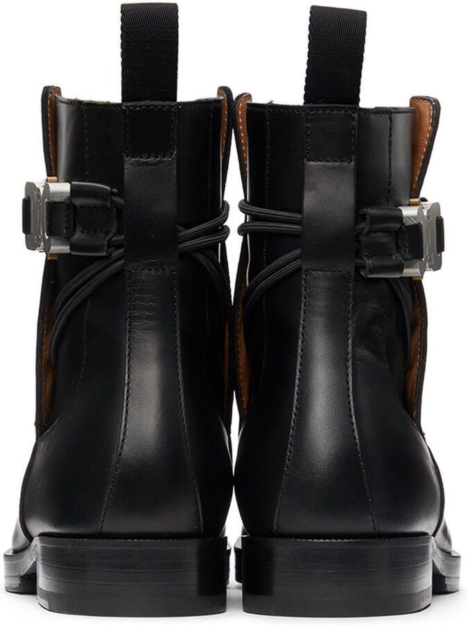 1017 ALYX 9SM Black Buckle Chelsea Boots - Picture 3