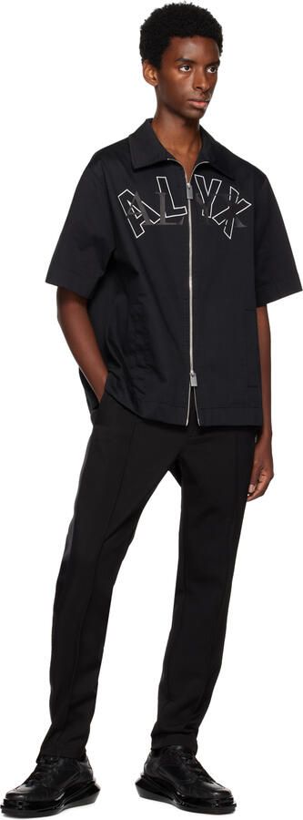 1017 ALYX 9SM Black Mono Hiking Sneakers - Picture 4