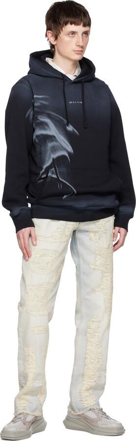 1017 ALYX 9SM Gray Mono Hiking Sneakers - Picture 4