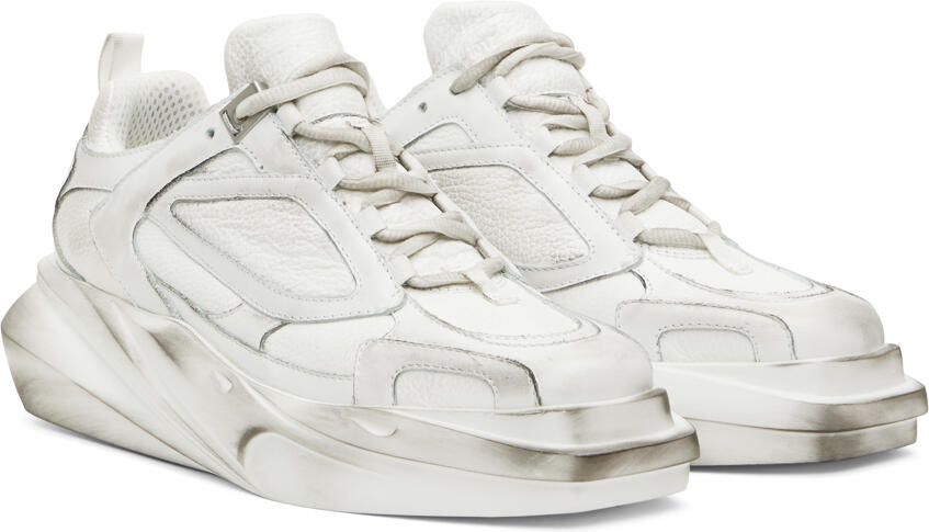 1017 ALYX 9SM White Mono Hiking Sneakers - Picture 2