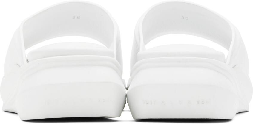1017 ALYX 9SM White Mono Slides