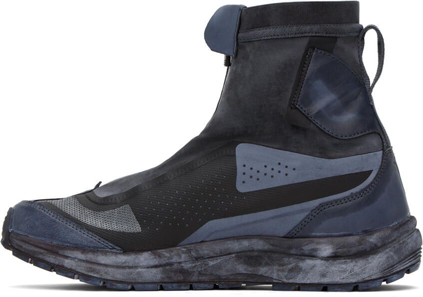 11 by Boris Bidjan Saberi Black Salomon Edition Bamba 2 High Sneakers - Picture 3