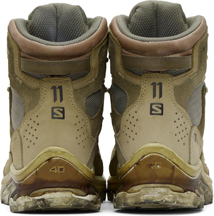 11 by Boris Bidjan Saberi Green Salomon Edition 2 GTX Boots - Picture 5