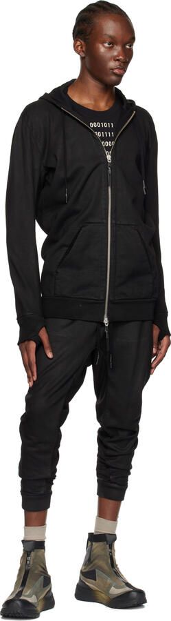 11 by Boris Bidjan Saberi Khaki & Black Salomon Edition Bamba 2 GTX High Sneakers - Picture 4