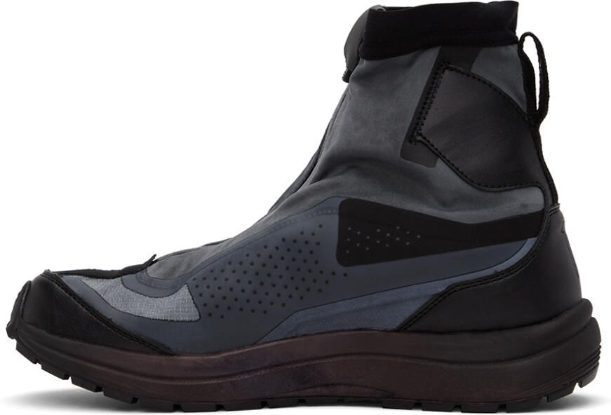 11 by Boris Bidjan Saberi Navy Salomon Edition Bamba 2 GTX High Sneakers - Picture 3