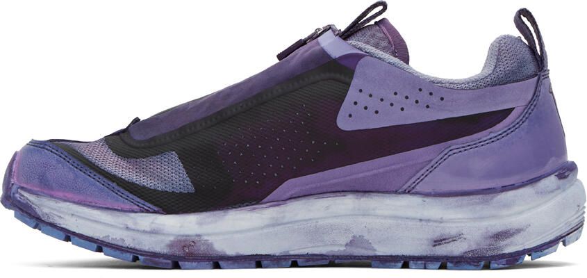 11 by Boris Bidjan Saberi Purple Salomon Edition Bamba 2 Low Sneakers - Picture 3