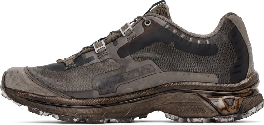 11 by Boris Bidjan Saberi Taupe Salomon Edition Bamba 5 Sneakers - Picture 3