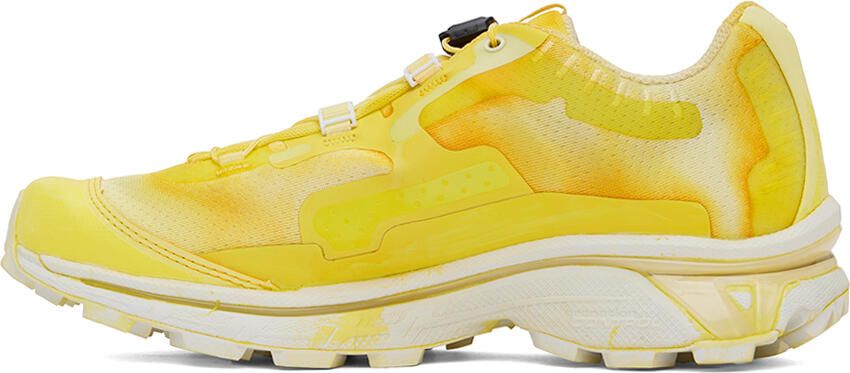 11 by Boris Bidjan Saberi Yellow Salomon Edition Bamba 5 Sneakers - Picture 3