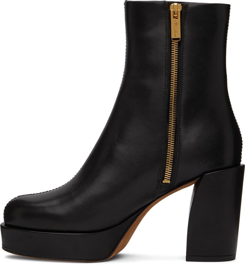 3.1 Phillip Lim Black Naomi Platform Boots