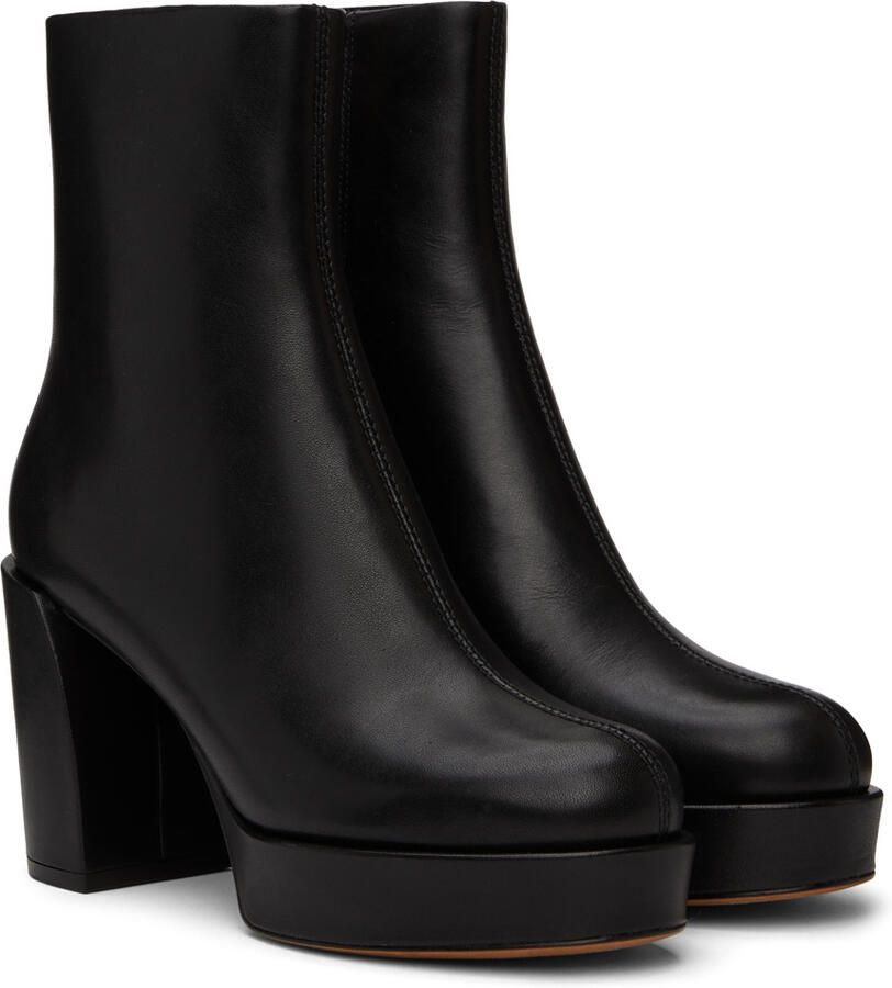 3.1 Phillip Lim Black Naomi Platform Boots - Picture 2