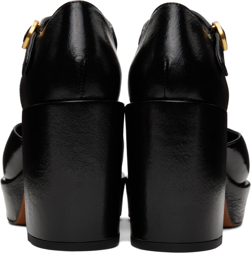3.1 Phillip Lim Black Naomi Platform Mary Jane Heels