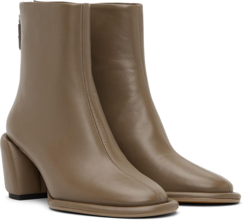3.1 Phillip Lim Brown Naomi Boots - Picture 2