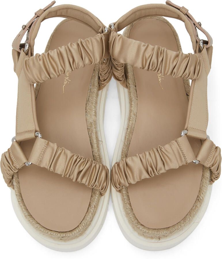 3.1 Phillip Lim Pink Noa Platform Espadrille Sandals