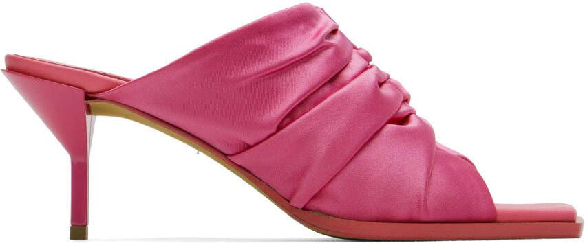 3.1 Phillip Lim Pink Georgia Heeled Sandals
