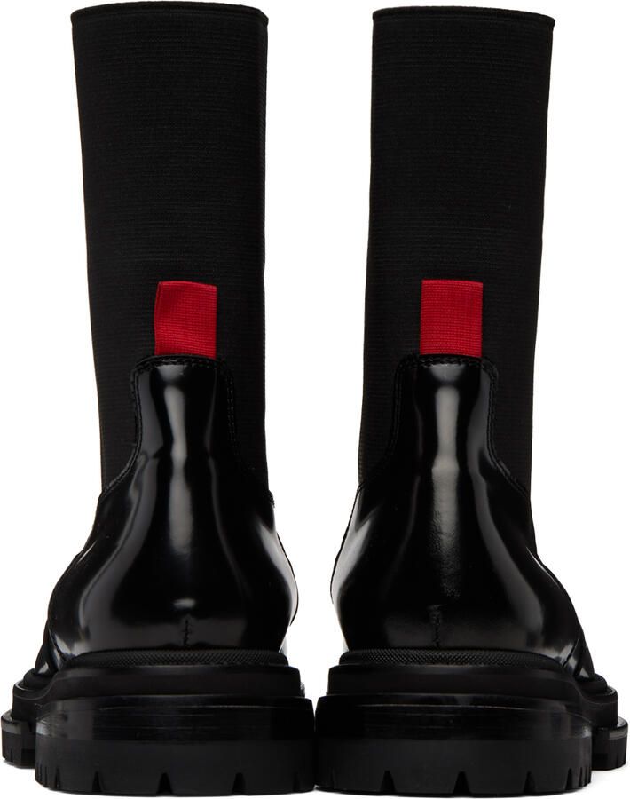 424 Black Low Chelsea Boots - Picture 3