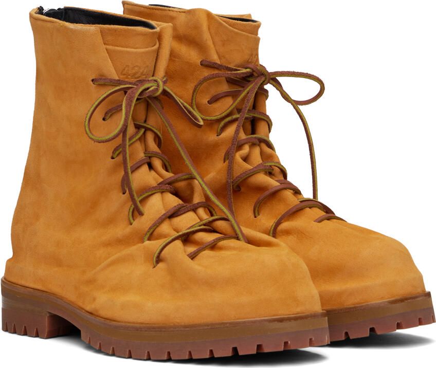 424 Orange Marathon 2 Boots - Picture 2