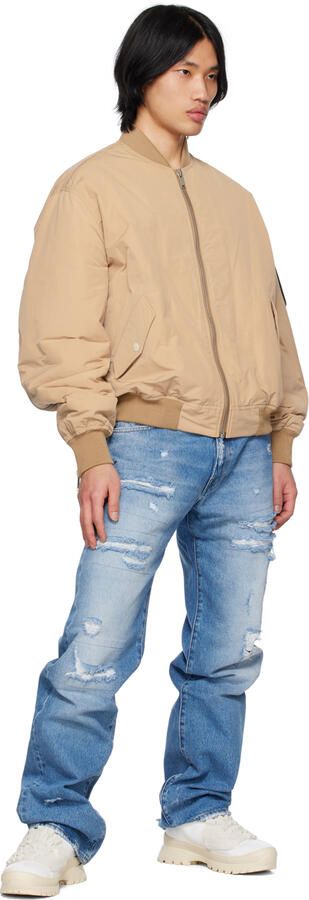 424 White Paneled Sneakers - Picture 4