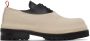 424 Black & Beige Overlay Derbys - Thumbnail 1