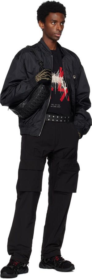 44 Label Group Black Symbiont Sneakers - Picture 4