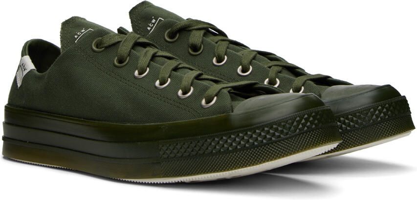 A-COLD-WALL* Green Converse Edition Chuck 70 Sneakers - Picture 2