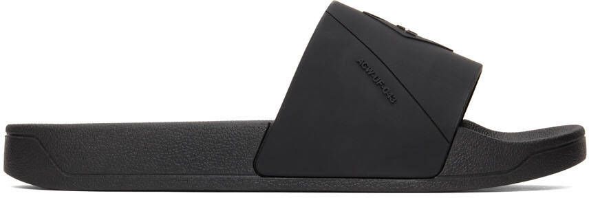 A-COLD-WALL* Black Rhombus Slides