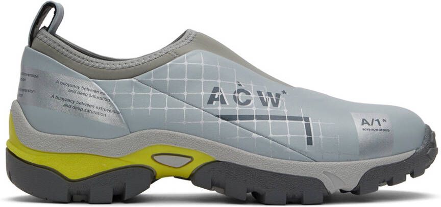 A-COLD-WALL* Gray NC.1 Dirt Moc Sneakers