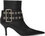 ABRA Black Big Belt Boots - Thumbnail 1