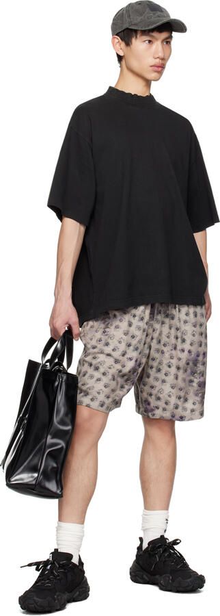 Acne Studios Black Chunky Mesh Sneakers - Picture 4