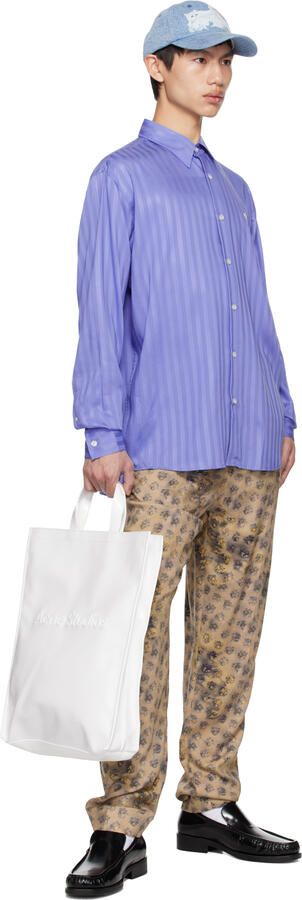 Acne Studios Black Initials Loafers - Picture 4