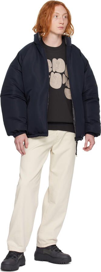 Acne Studios Black Ripstop Sneakers - Picture 4