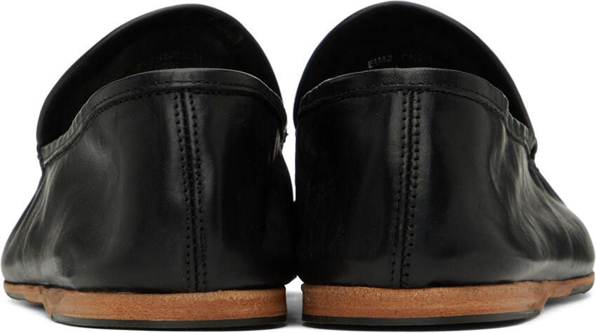 Acne Studios Black Slip-On Loafers