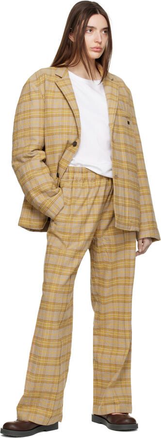 Acne Studios Brown Buckle Mules - Picture 2