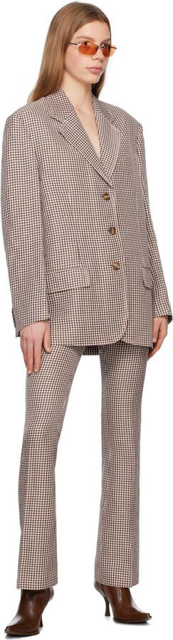 Acne Studios Brown Rose Boots - Picture 4