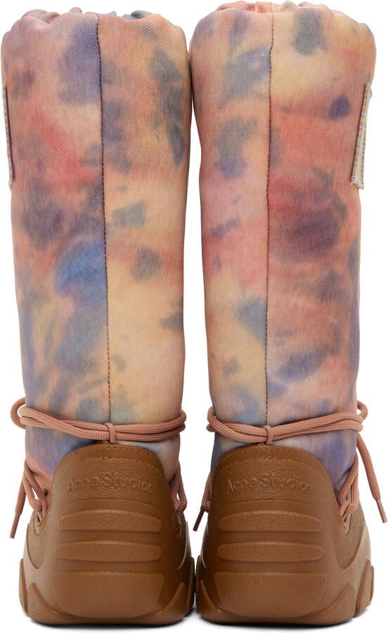 Acne Studios Orange Bolo Cloud Boots - Picture 5