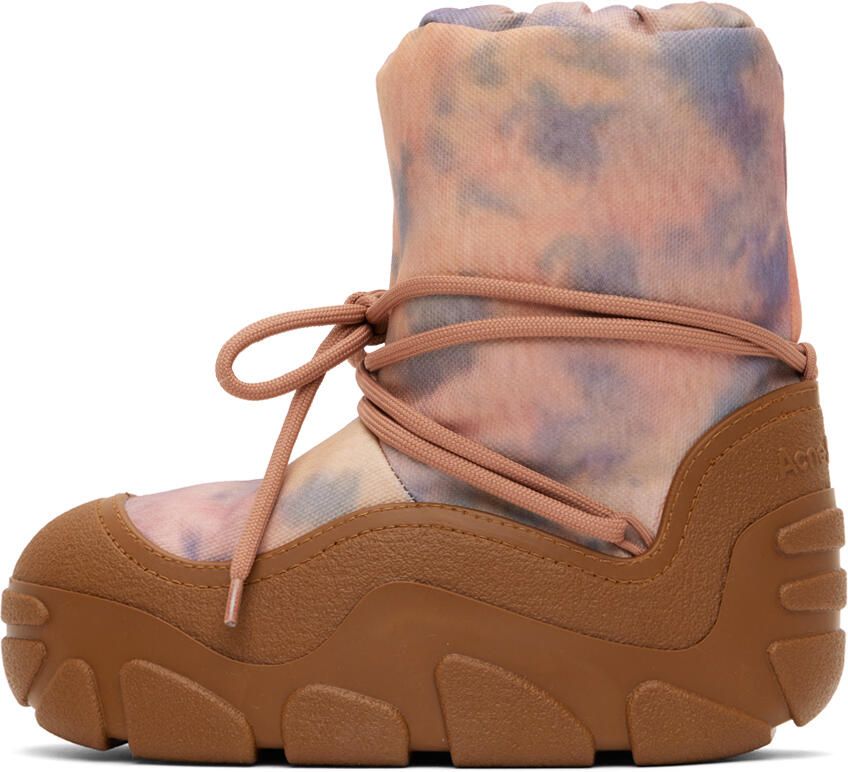 Acne Studios Orange Cloud Snow Ankle Boots - Picture 2