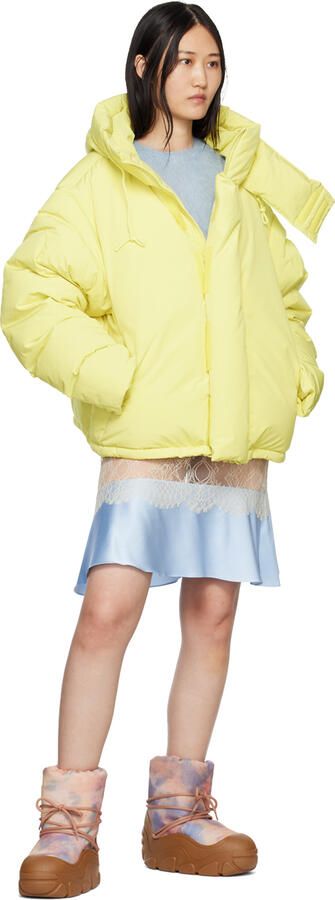 Acne Studios Orange Cloud Snow Ankle Boots - Picture 4