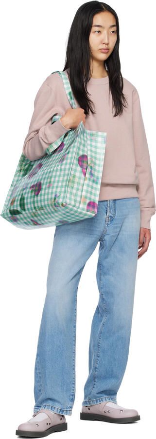 Acne Studios Purple Star Cutout Loafers - Picture 2