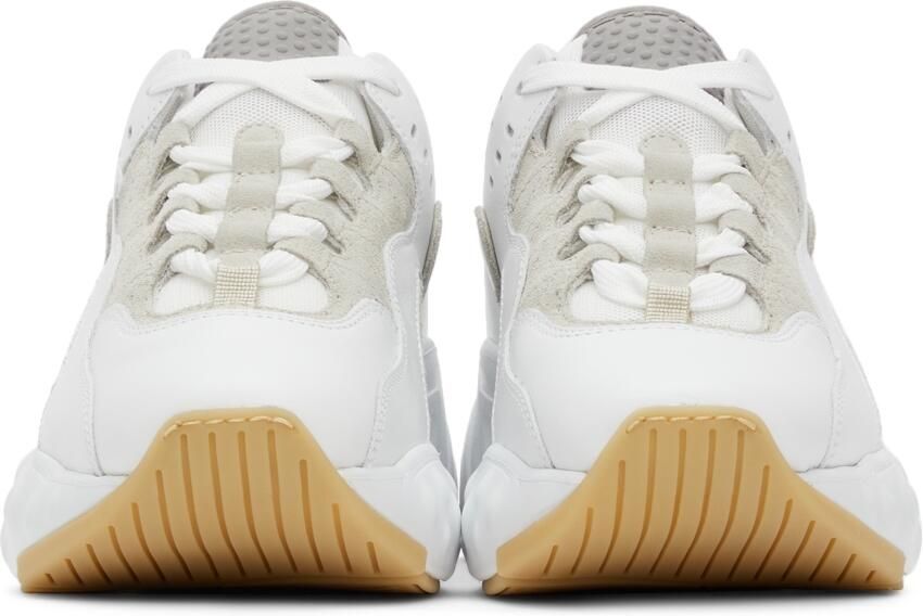 Acne Studios White Nappa Sneakers - Picture 3